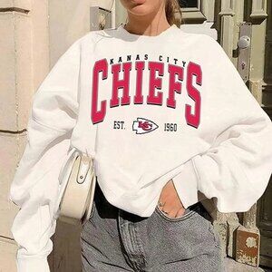 Kansas City Football Crewneck Sweatshirt Cozy Chiefs Fan Game Day Gift 51